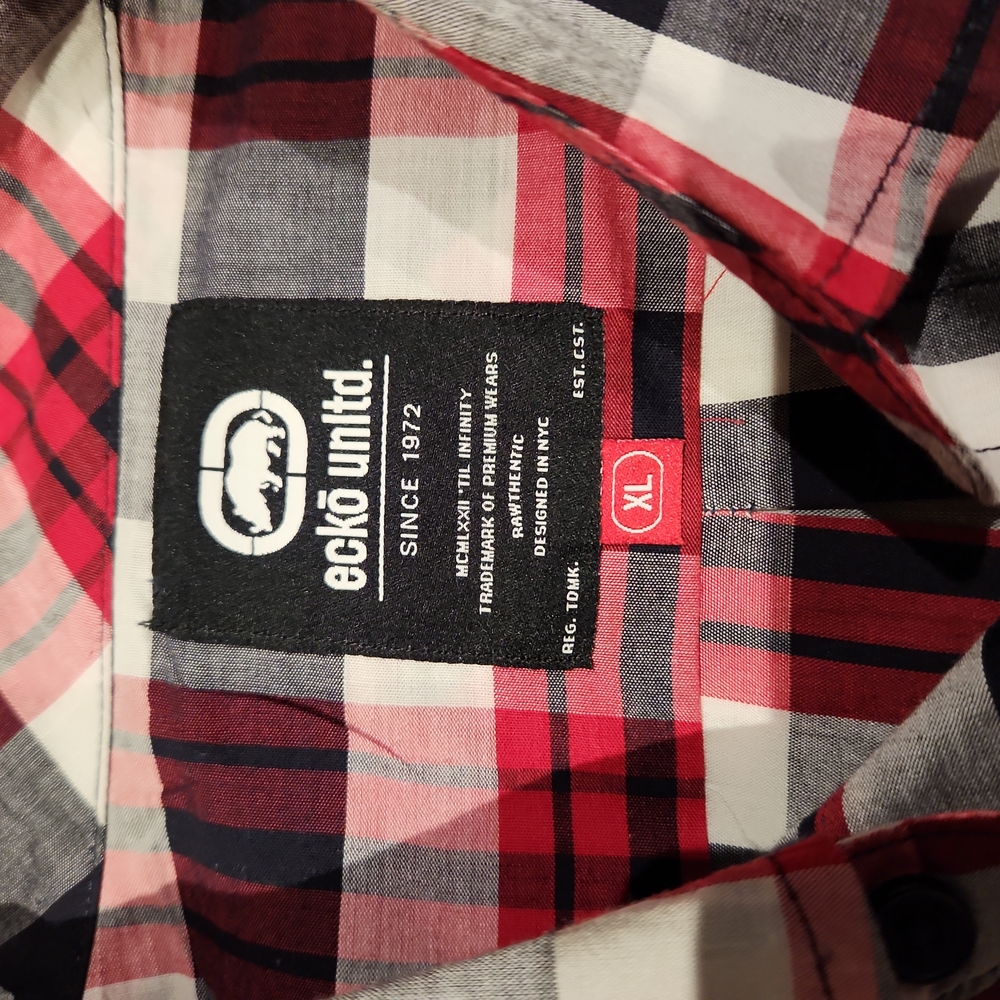 Gently Worn Ecko Button-Down Long Sleeve Shirt - image 2
